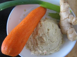 胡萝卜豆渣丸子的做法步骤：2