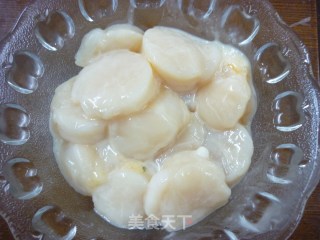 酥皮烤扇贝的做法步骤：2