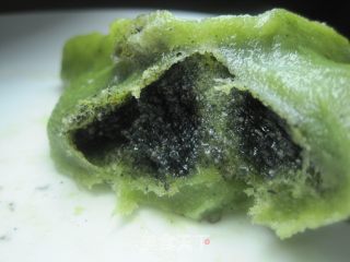 艾草清明果（三种馅料的）的做法步骤：2