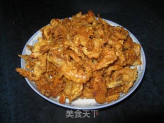香酥蛎虾的做法步骤：2