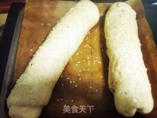 海苔面包卷的做法步骤：4