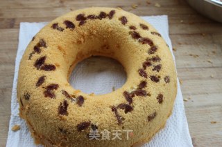 葡萄干蛋糕的做法步骤：2