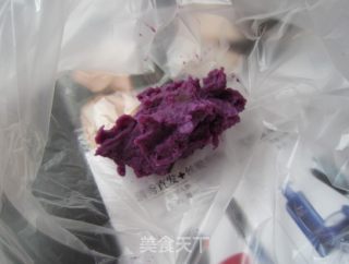 木瓜紫薯球的做法步骤：2