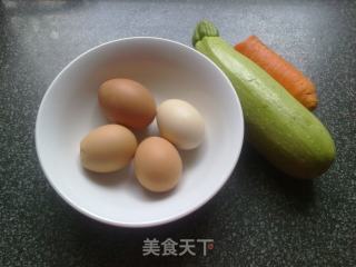 西葫芦鸡蛋饼的做法步骤：2