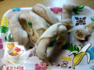 微波奇妙牛角酥的做法步骤：4