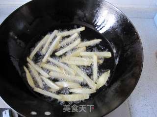 自制炸薯条的做法步骤：2
