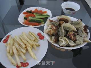 煎饺的做法步骤：2