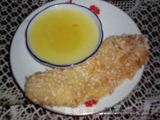 香酥柠檬鸡块的做法步骤：2