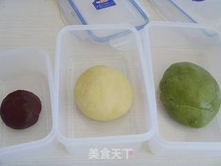 熊猫进化论---熊猫吐司的做法步骤：4