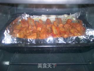 蒜香排骨的做法步骤：2