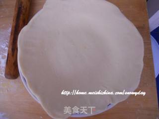 培根蔬菜披萨的做法步骤：2