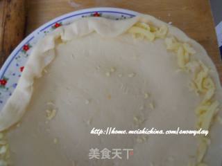 培根蔬菜披萨的做法步骤：2