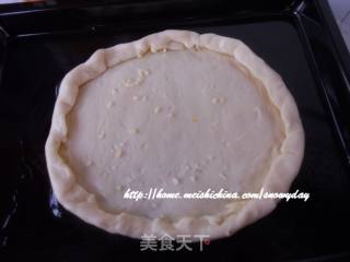 培根蔬菜披萨的做法步骤：2