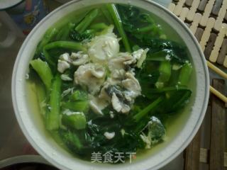 鱼片菜心汤的做法步骤：2