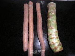 山药炒莴笋的做法步骤：2