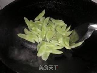 山药炒莴笋的做法步骤：2