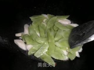 山药炒莴笋的做法步骤：2