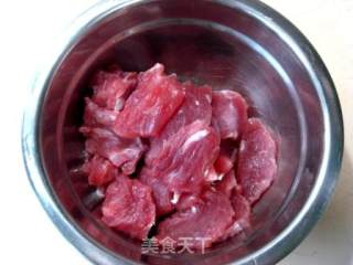 京味小菜“杏干肉”的做法步骤：2