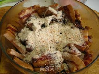 川味粉蒸肉的做法步骤：5
