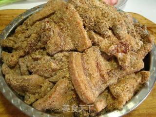 川味粉蒸肉的做法步骤：5