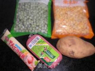 孩子爱吃的色拉的做法步骤：3