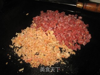 腊味芋头糕的做法步骤：2