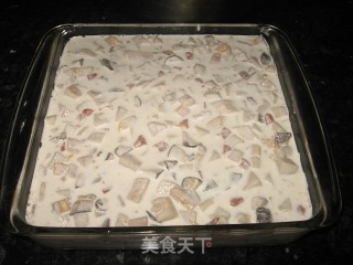 腊味芋头糕的做法步骤：2