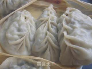 苔菜香菇蒸饺的做法步骤：2