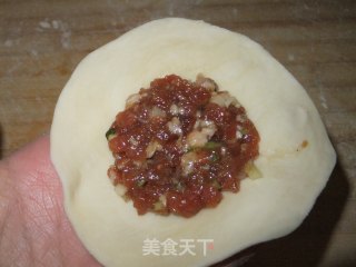 芝麻鲜肉小火烧的做法步骤：4