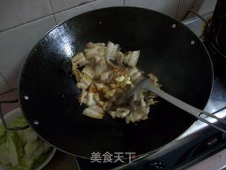 菜苔炒肉的做法步骤：2