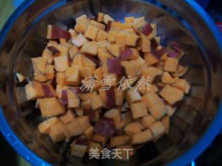 红薯糯米圆子(二)的做法步骤：2