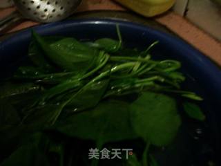 菠菜猪肝汤(三)的做法步骤：2