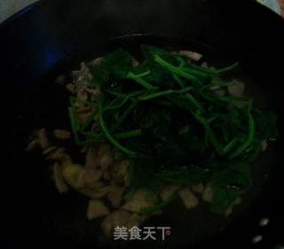 菠菜猪肝汤(三)的做法步骤：2