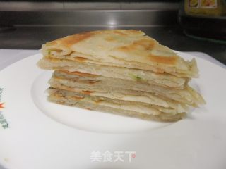 葱油饼的做法步骤：2
