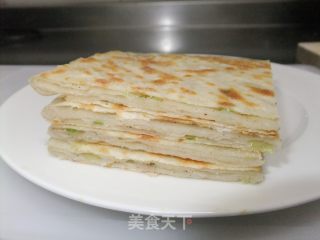 葱油饼的做法步骤：2