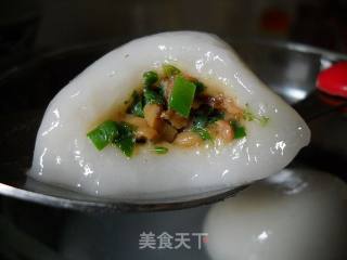 韭香汤圆的做法步骤：4