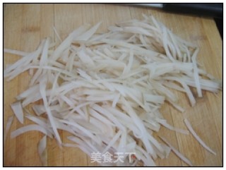 凉拌咸菜丝的做法步骤：2