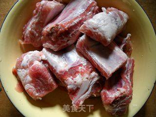 豆果炖排骨的做法步骤：4