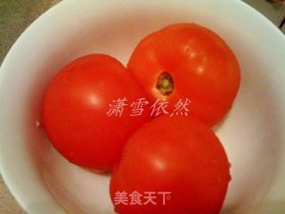 西红柿蛋汤的做法步骤：2