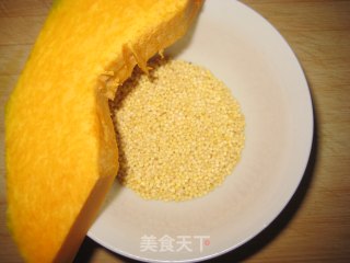 南瓜小米粥的做法步骤：2