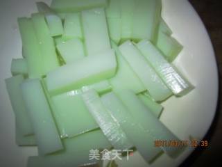 香香的绿豆焖子的做法步骤：2