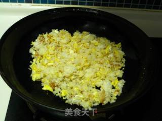 茄汁蛋炒饭的做法步骤：4