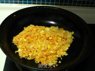 茄汁蛋炒饭的做法步骤：4