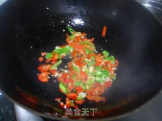 芹菜煎焖豆付的做法步骤：3