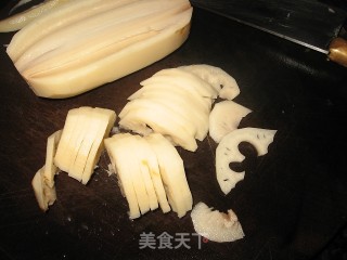 莲藕杂炒的做法步骤：2