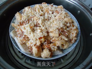 糯米蒸肉的做法步骤：2