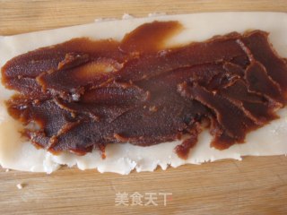 豆沙酥块的做法步骤：2
