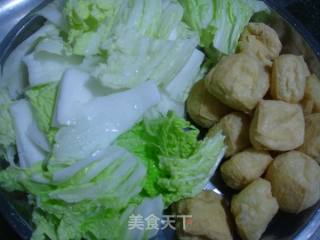 大白菜焖油豆腐的做法步骤：3