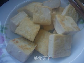 家常肉酱烧豆腐的做法步骤：3