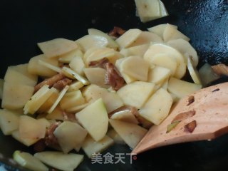 青椒土豆片的做法步骤：3